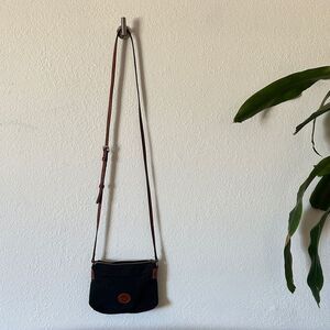 DOONEY & BOURKE Naylon Black and Brown Crossbody Bag